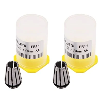 Afbeelding van WANGCL 2 STKS 1/4 &quot;Lente Collet Set ER11 voor CNC Graveermachine Frezen Draaibank Gereedschap