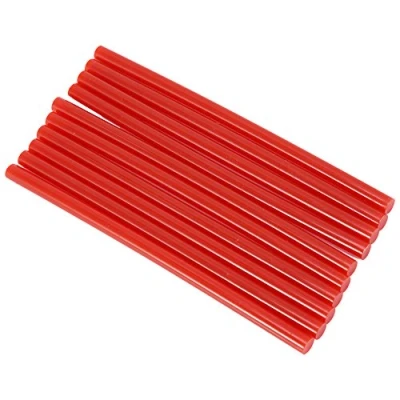 Afbeelding van 10Pcs Hot Melt Lijm Sticks, 7 * 150mm Sticks Kleurrijke DIY Craft voor 20W Kleine Power Gun(Rood)