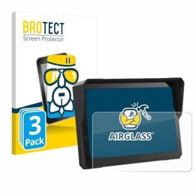 Afbeelding van BROTECT Screenprotector voor Carpuride W702 Pro 7&quot; Folie Beschermfolie Beschermglas transparant (3 Stuks)