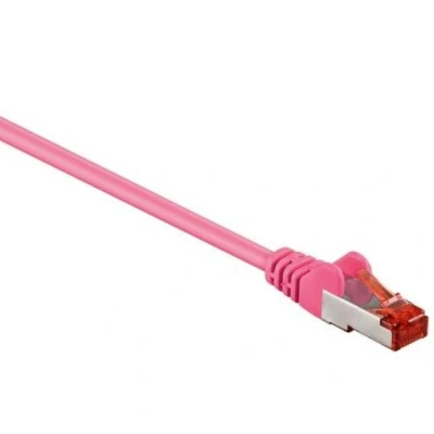 Afbeelding van Netwerkkabel Cat6 S/FTP 50 meter (100% koper, LSZH, Roze)