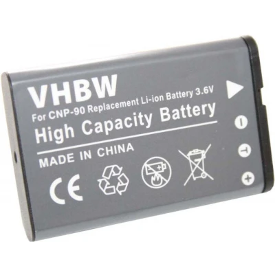 Afbeelding van Camera accu compatibel met Casio NP 90 / 1300 mAh
