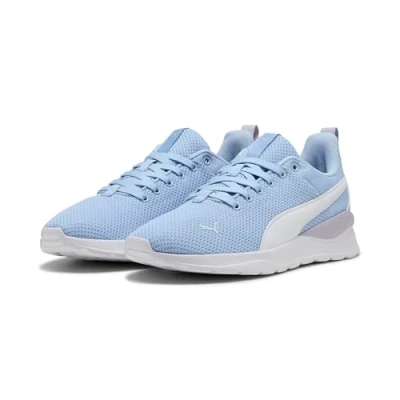 Afbeelding van PUMA Anzarun Lite sneaker voor dames, Haute Tropic Wit Zilver Mist, 46 EU