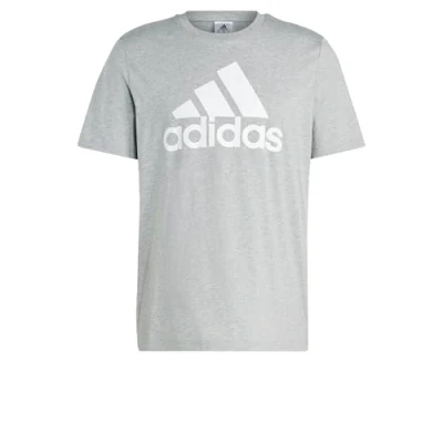 Afbeelding van adidas Mannen Essentials Single Jersey Big Logo T shirt met korte mouwen, M lang, 2 inch