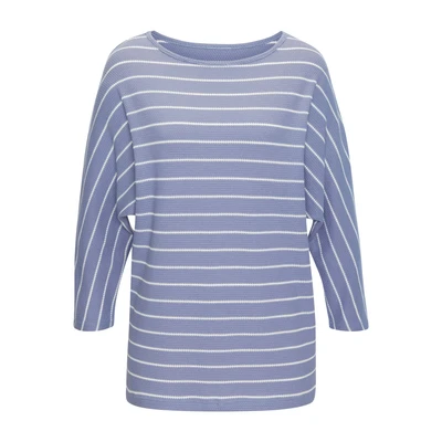 Afbeelding van Vivance Shirt Met 3/4 mouwen modieuze streepstructuur