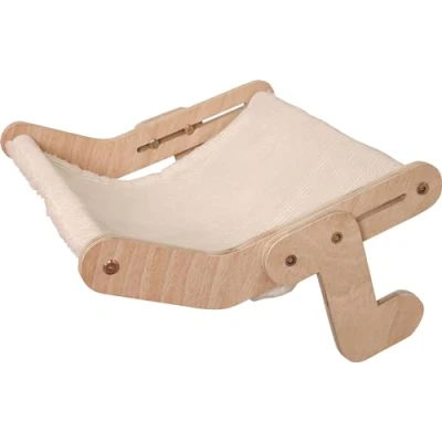 Afbeelding van Kerbl Pet kattenhangmat Nap wit