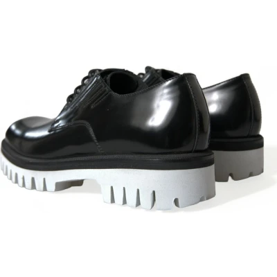 Afbeelding van Leren Derby Geklede Schoenen Met Veters