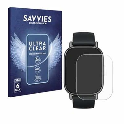 Afbeelding van Savvies (6 Stuks) Schermbeschermer voor Xiaomi Redmi Watch 5 Lite Screen Protector Ultra Transparant