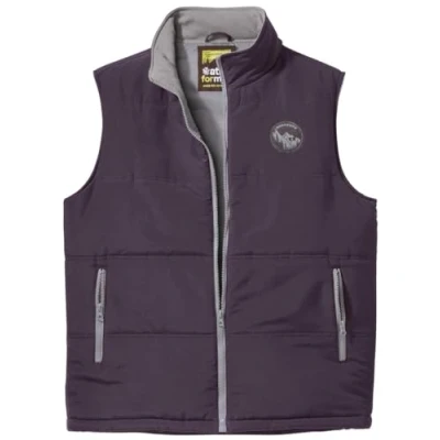 Afbeelding van ATLAS FOR MEN Praktisch gewatteerd vest, verkrijgbaar in grote maten van M tot 5XL, prune, 3XL