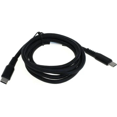 Afbeelding van USB C naar kabel met E Marker chip USB3.2 (tot 10 Gbit/s) PD tot 20V/5A / zwart 1 meter