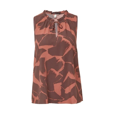 Afbeelding van QS Top, Dames, Maat: 32, Papaya