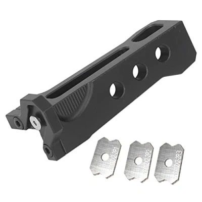Afbeelding van Banding Trimmer, Mini Aluminium Hout Band Cutter Houtbewerking Hand Schaafmachine Met R1 R2 R3 Wolfraam Stalen Messen, Handmatige Trimmen Tool Voor Rechte