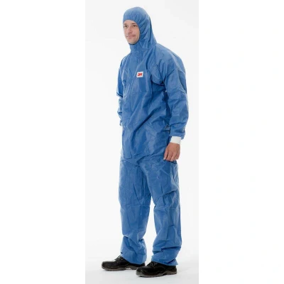 Afbeelding van 3M Beschermend pak 4530L, blauw + wit type 5/6 Gr. L