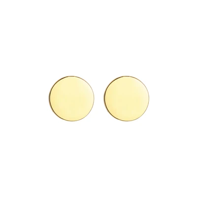 Afbeelding van Elli Basic Oorbellen goldcoloured, Dames, Maat: One Size, Gold coloured