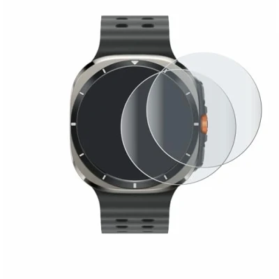 Afbeelding van BROTECT Screenprotector voor Samsung Galaxy Watch Ultra (47 mm) Folie Beschermfolie matte volledig dekking (2 Stuks)
