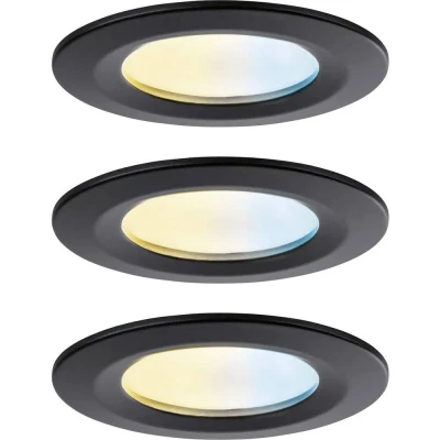 Afbeelding van Paulmann Ledinbouwlamp LED inbouwlamp Nova Coin IP44 rond 78mm