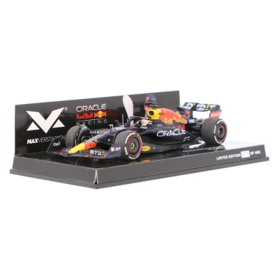 Afbeelding van Red Bull Racing RB18 Minichamps Modelauto 1:43 2022 Max Verstappen ORALCE