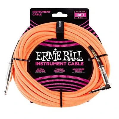 Afbeelding van Ernie Ball P06084, 6.35mm, Mannelijk, 5,49 m, Oranje