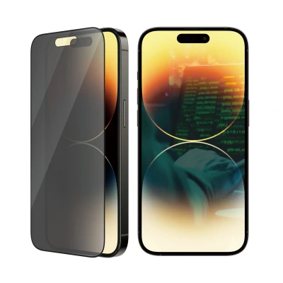 Afbeelding van PanzerGlass Ultra Wide iPhone 14 Pro Screen Protector Privacy Glass