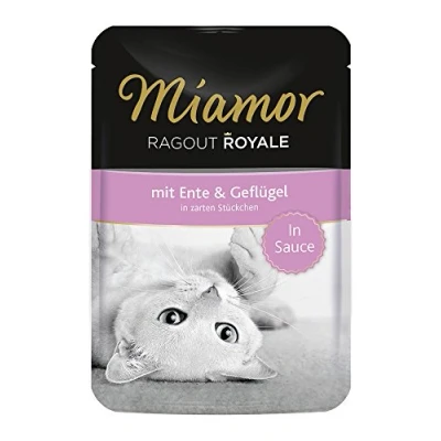 Afbeelding van Voordeelpakket Miamor Ragout Royal in Saus 22 x 100 g Kattenvoer Kip &amp; Gevogelte