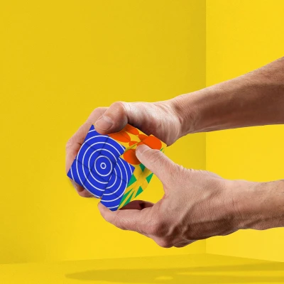 Afbeelding van Hypno Cube Puzzel van Mustard