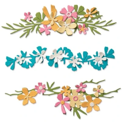 Afbeelding van Sizzix Thinlits stansset Woodland Borders