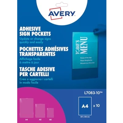 Afbeelding van AVERY zelfklevende infotas