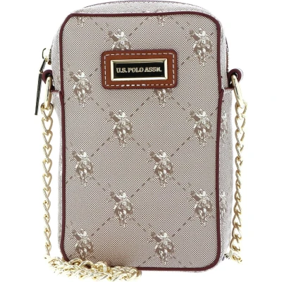 Afbeelding van U.S. POLO ASSN. Schoudertas Hampton Mini Bag Brown Beige