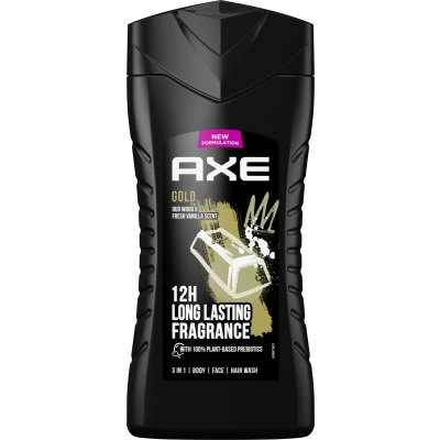 Afbeelding van Axe Gold 3 In 1 Douchegel