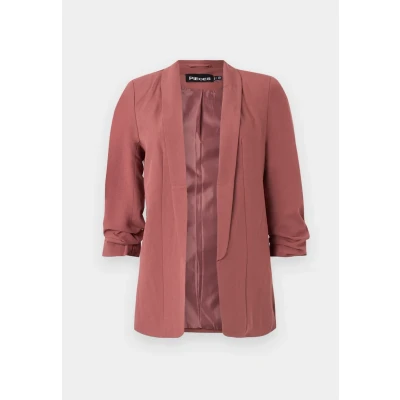 Afbeelding van Pieces Pcbosella 3/4 Blazer, Dames, Maat: Large, Apple butter