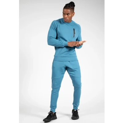 Afbeelding van Gorilla Wear Newark Trainingsbroek, Heren, Maat: 4XL, Blue