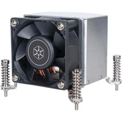 Afbeelding van Silverstone SST AR09 1700 koelsysteem voor computers Processor Luchtkoeler 6 cm Zwart, Grijs 1 stuk(