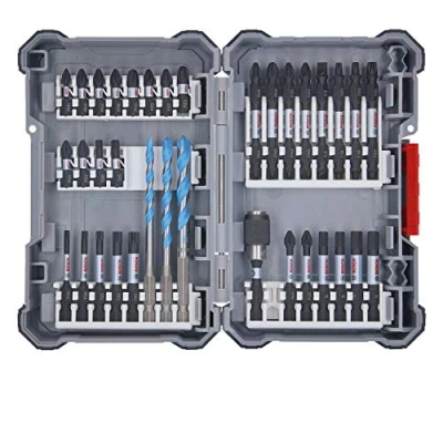 Afbeelding van Bosch Professional 35 delige boren en schroefbitset (Pick and Click, accessoire voor slagmoeraanzetter, met bits universeelhouder) Amazon Edition