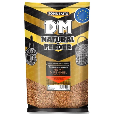 Afbeelding van Sonubaits Dutch Master Natural Feeder Groundbait (1 kilo) Soort : Hemp &amp; Fennel