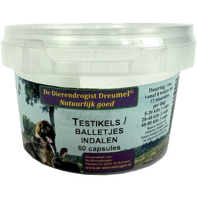 Afbeelding van Dierendrogist Testikels indalen capsules