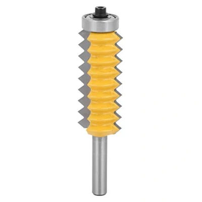 Afbeelding van 8 schachtfrees, lijngolftype houtfrees Carbid Joint Router Bit Multi Tooth houtbewerkingsgereedschap(8 x 55)