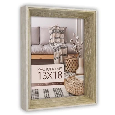 Afbeelding van Zep fotolijst Scott 15 x 20 cm MDF lichtgrijs/créme