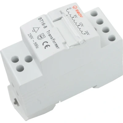 Afbeelding van Ezviz Transformer Deurbelonderdeel DIN rail Adapter 8, 12, 24 VAC Voor Deurbellen Wit