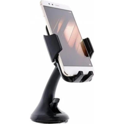 Afbeelding van Universele smartphone autohouder zwart Kunststof