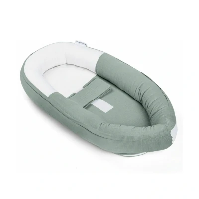 Afbeelding van Doomoo Cocoon Tetra Jersey Green Babynest CO 13