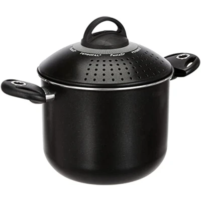 Afbeelding van Pensofal, Serie Biostone, pot Pastasì 5 liter 20 cm zwart