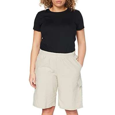 Afbeelding van Trigema Cargobermuda voor dames, 100% katoen, zand, 3XL