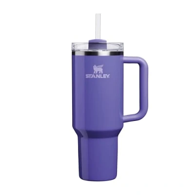 Afbeelding van Stanley Quencher H2.0 Flowstate Tumbler 1.2L 11 Uur Koud 48 Met Ijs Drinkfles Rietje, Handvat En Deksel Vaatwasmachinebestendig Thermosbeker Voor Koude Dranken Dahlia Shimmer