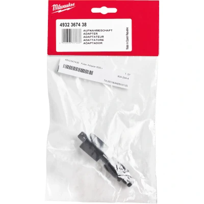Afbeelding van Adapter Sds Plus 1/2′′ X 20 Unf Met Directe Bitopname (1/4 Hex)