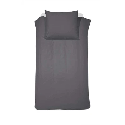 Afbeelding van Dekbedovertrek Flanel Anthracite