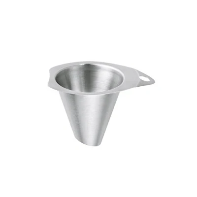Afbeelding van Zassenhaus Vultrechter voor kruidenmolens van roestvrij staal in de kleur zilver, afmetingen: 6,5 cm x 5 4,5 cm, 036992