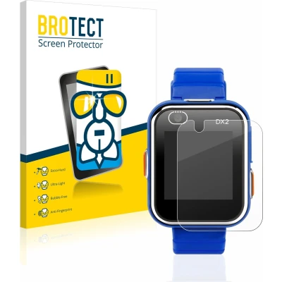Afbeelding van BROTECT Screenprotector voor Vtech Kidizoom Smart Watch DX2 Folie Beschermfolie Beschermglas transparant