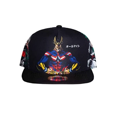 Afbeelding van My Hero Academia All Might Deku &amp; Bakugo Men&#039;s Snapback Cap