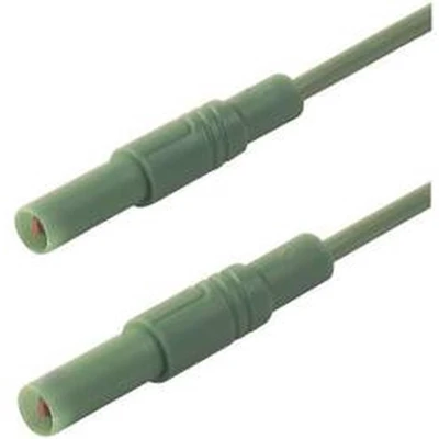 Afbeelding van SKS Hirschmann MLS SIL GG 200/1 Veiligheidsmeetsnoer [Banaanstekker 4 mm Banaanstekker mm] 2.00 m Groen 1 stuk(s)