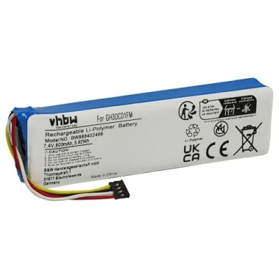 Afbeelding van vhbw Accu compatibel met Xiaomi Fimi Palm videocamera camcorder (800 mAh, 7,4 V, Li polymeer)