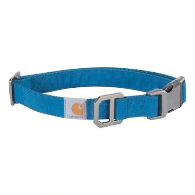 Afbeelding van Carhartt Nylon Duck Hondenhalsband, Marine Blauw, Medium